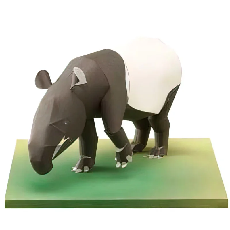 Art Craft Cardboard - マラヤゾウウシ折り紙アートミニ 3D 折り紙モデル紙工芸動物フィギュア DIY 子供大人手作りクラフトおもちゃ QD-291