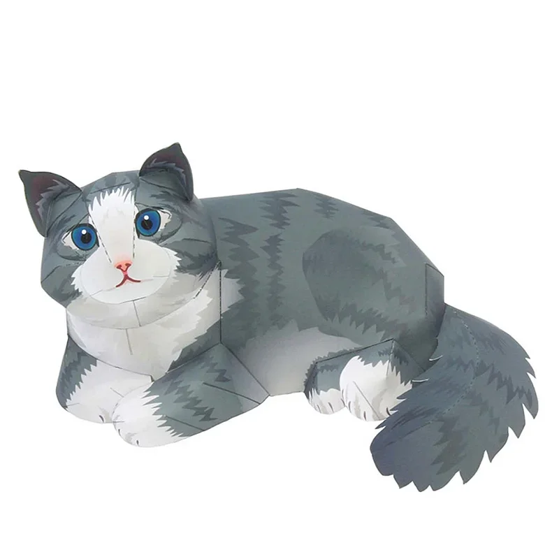 ノルウェージャン・フォレスト・キャット 折り紙アート ミニキ - Art Craft Cardboard のレビューと価格