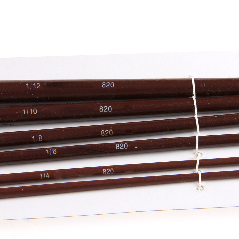 アーティスト用品水彩セット用6個ナイロンアクリルオイルペイン - Gouache Paint Set のレビューと価格