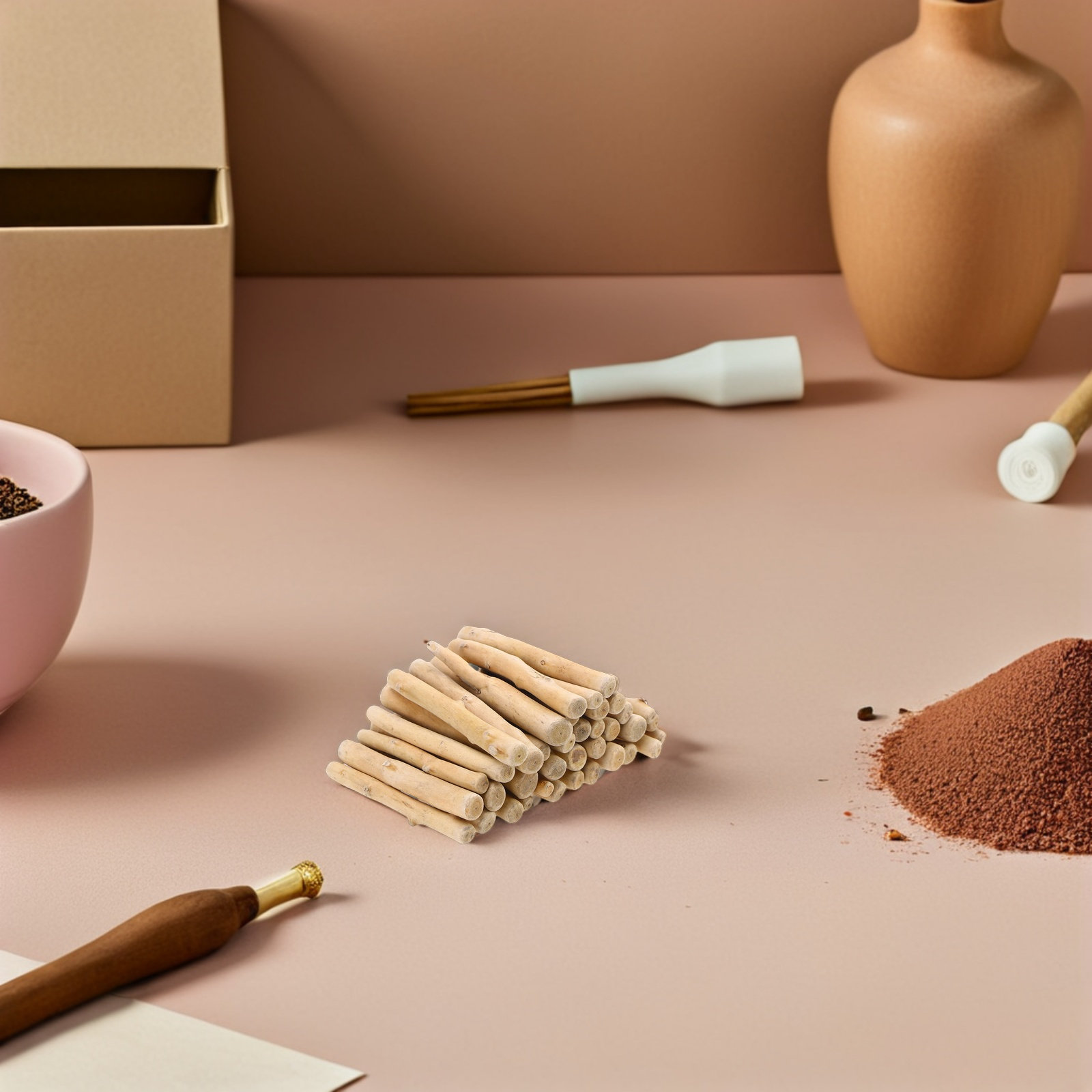 500gの天然ドリフトウッド製ロッド。防腐加工を施した木製バ - Art Craft Bar のレビューと価格