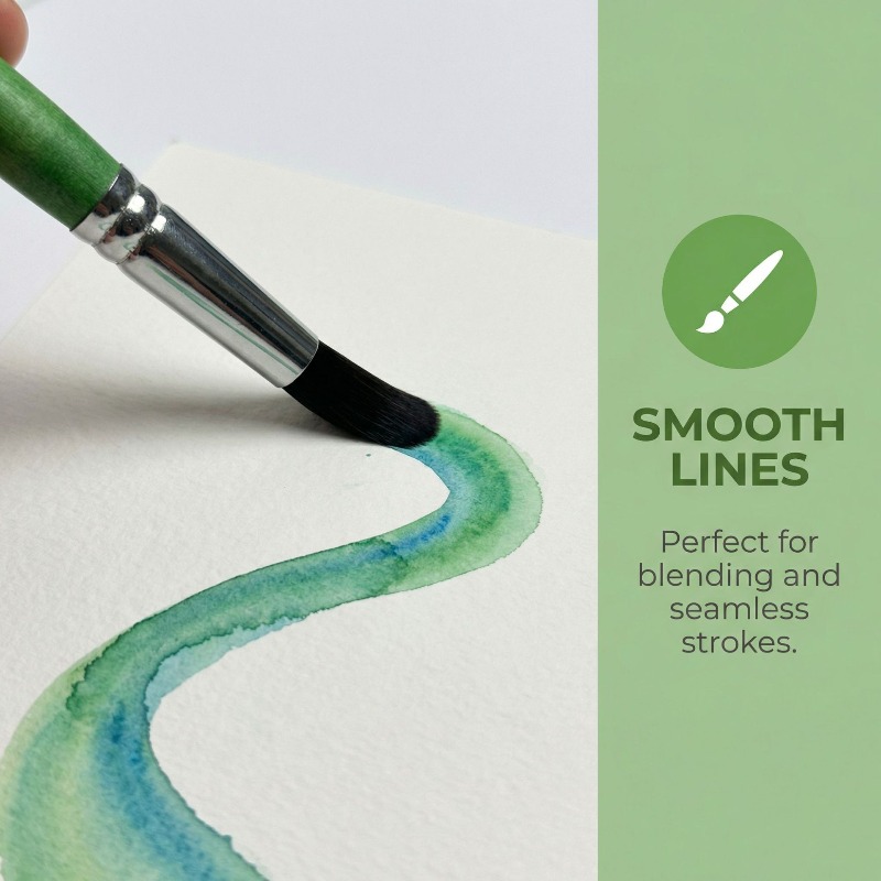 6ピースミニトラベルペイントブラシバッグセットアート水彩/ガ - Gouache Paint Set のレビューと価格