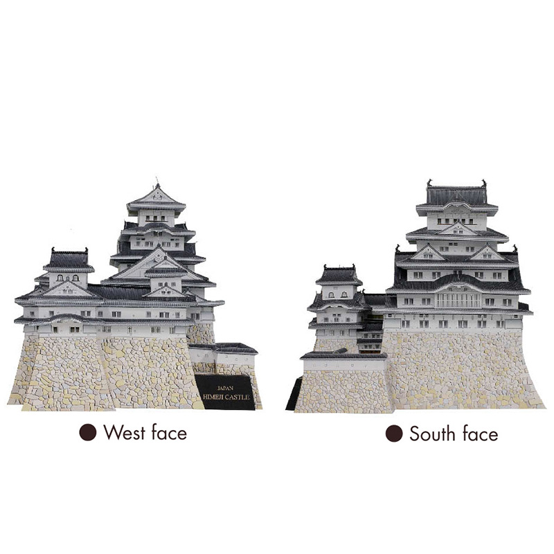 日本の魔法の城,3D紙モデル,工芸品,折りたたみ式アート,手 - Art Craft Cardboard のレビューと価格