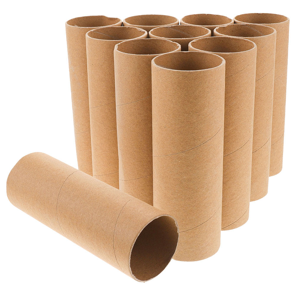 20個入り、多用途に使えるクラフト紙製の筒型容器。直径15c - Art Craft Cardboard のレビューと価格