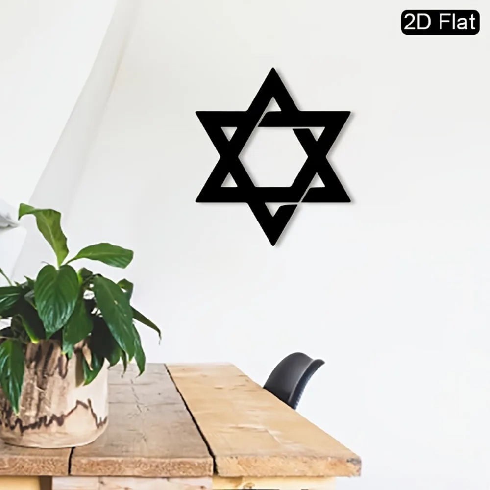 CIFBUY 鉄製ウォールアート ダビデの星 メタル彫刻 壁 - Art & Craft Paper For Kids のレビューと価格