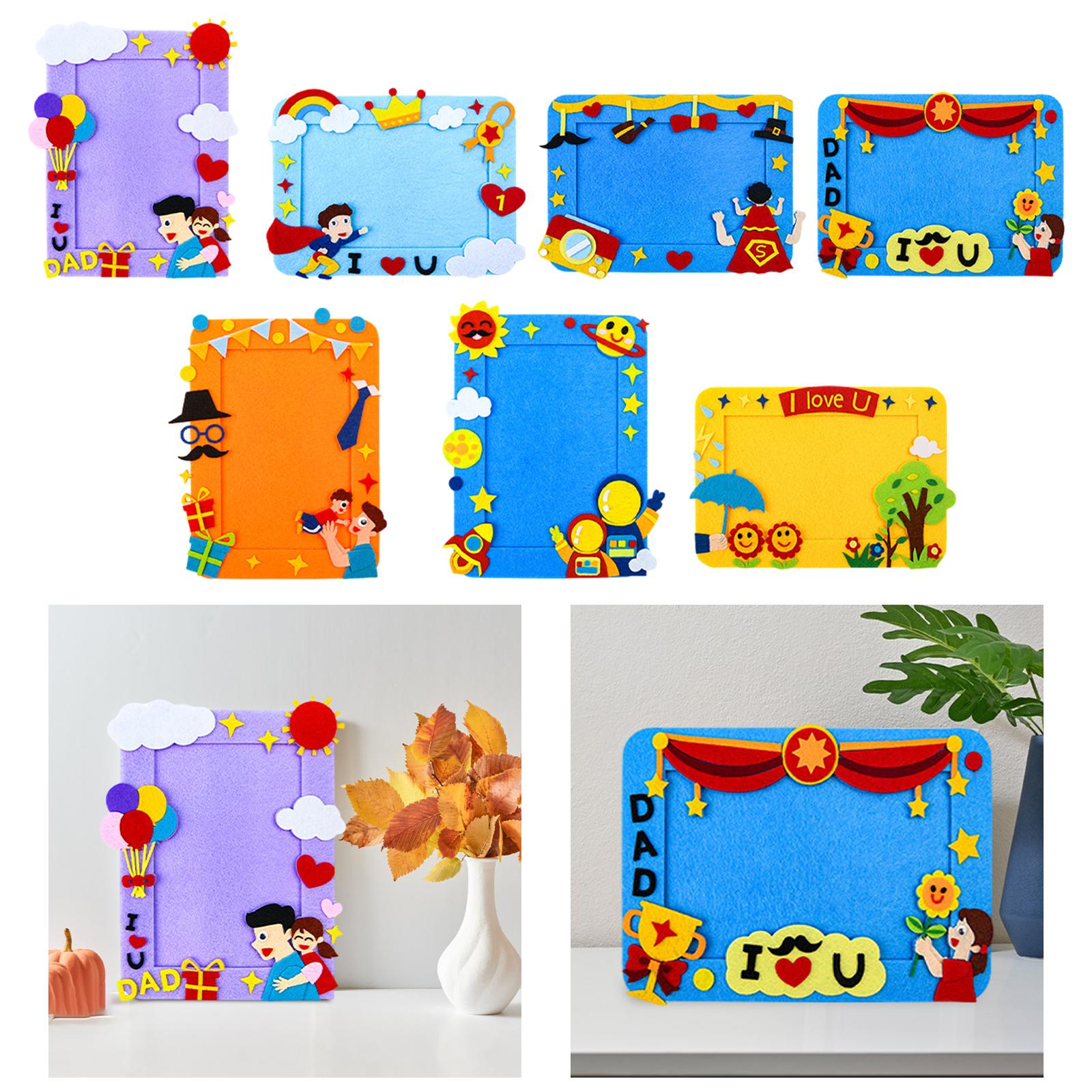 DIY写真立て、父の日ギフト、装飾品、親子のコミュニケーショ - Art And Craft For Father'S Day のレビューと価格